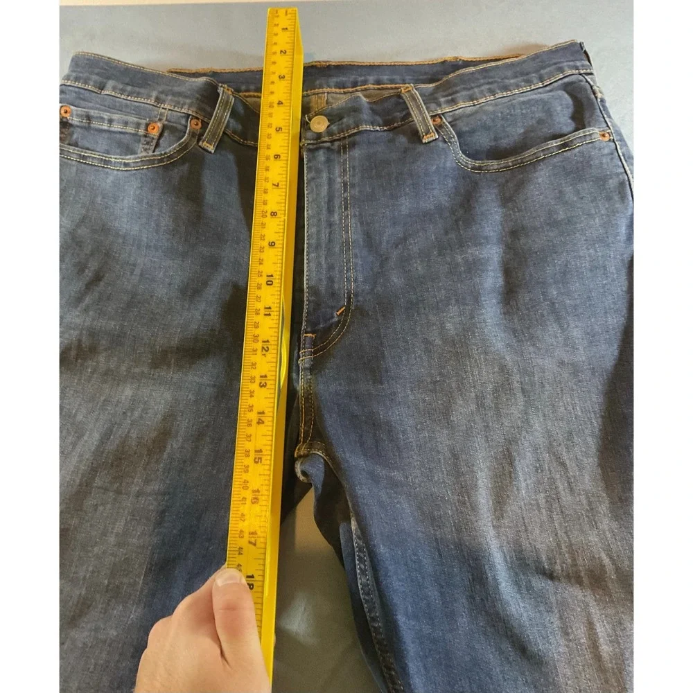 Levi's 511 Men's Slim Fit Jeans 40x30 Blue Denim Straight Tapered Leg Mid Rise
